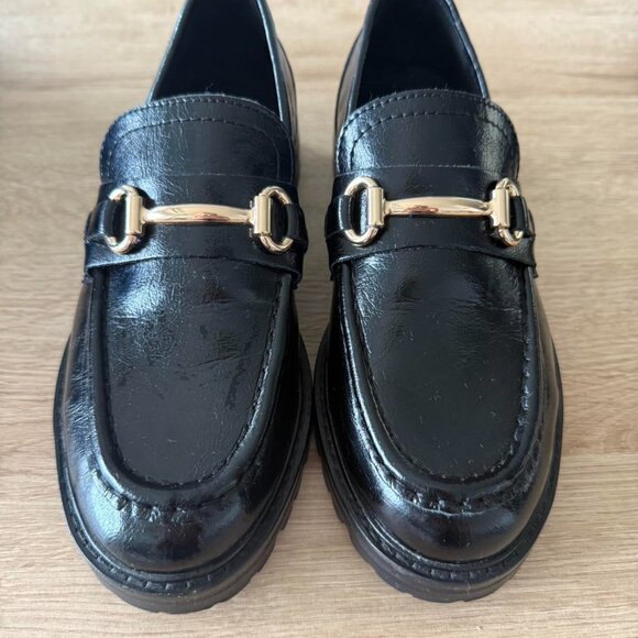 Steve Madden Women's Black Loafers - Picture 3 of 4